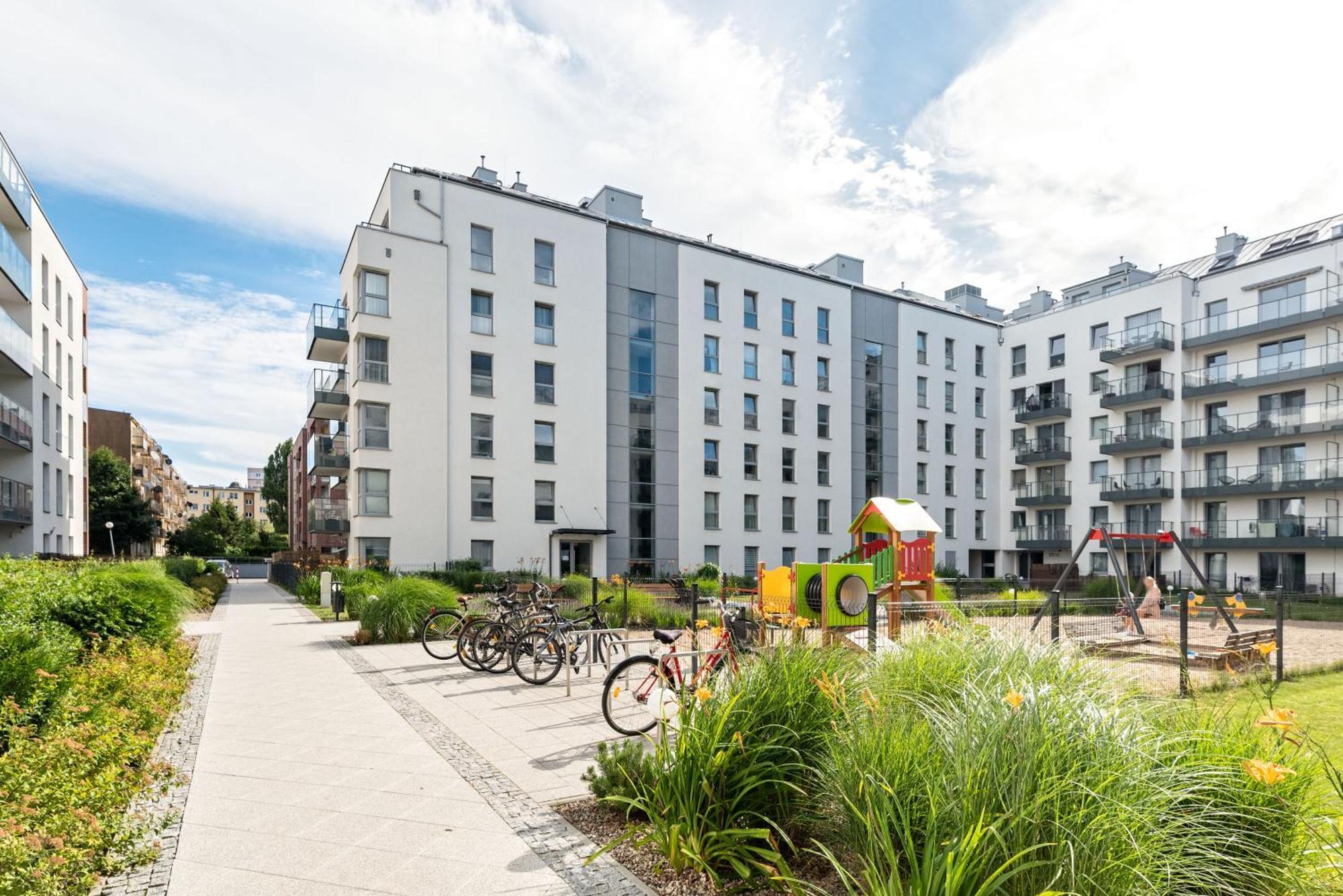 Amber Q4Apartments Гданск Екстериор снимка