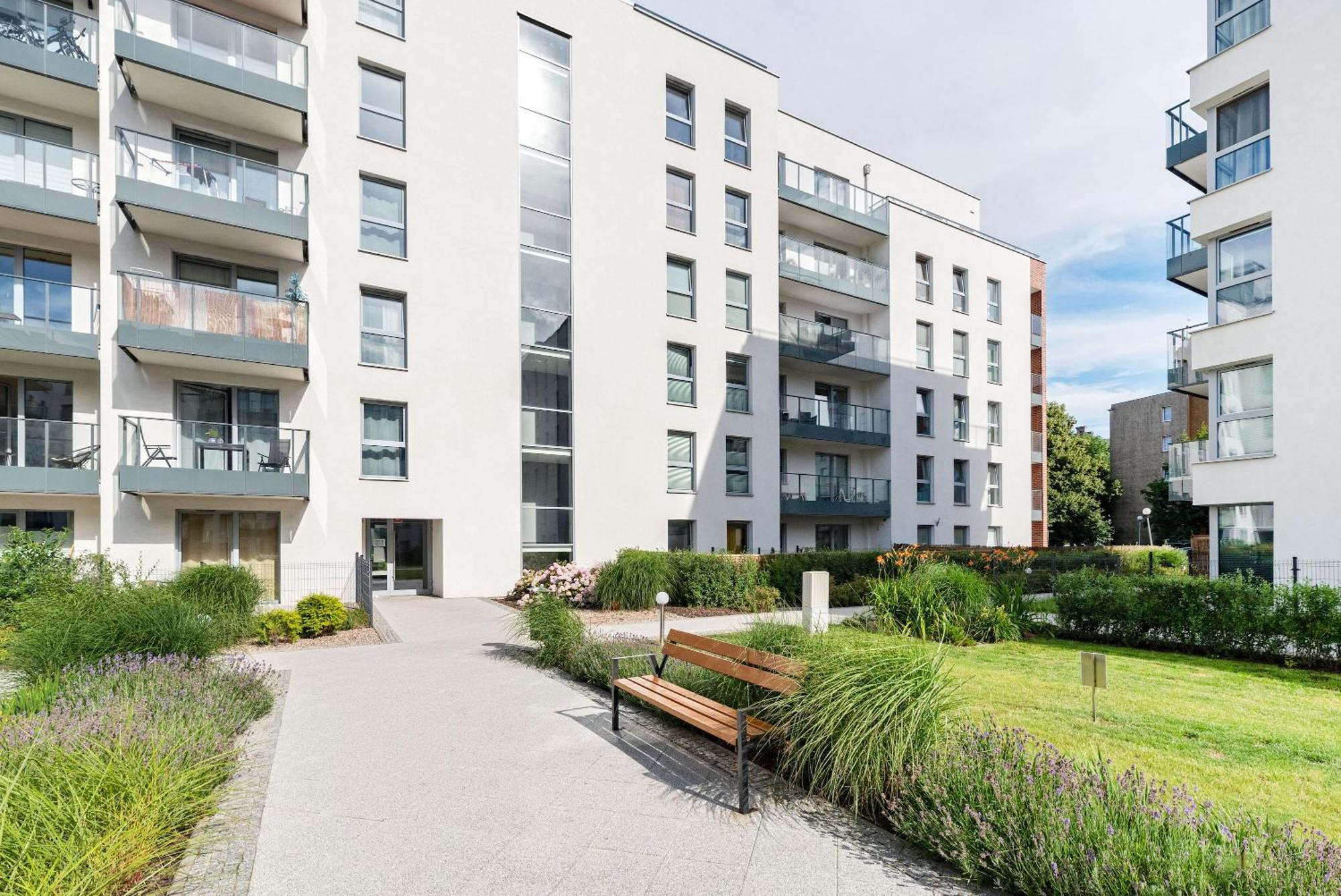 Amber Q4Apartments Гданск Екстериор снимка